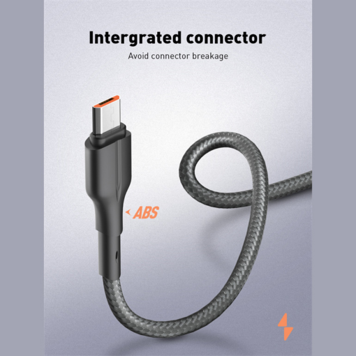 Data kabl LDNIO LS851 25W Fast micro USB sivi 1m - Image 3