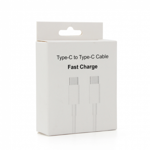 Data kabl PD Type C na Type C beli 1m - Image 2