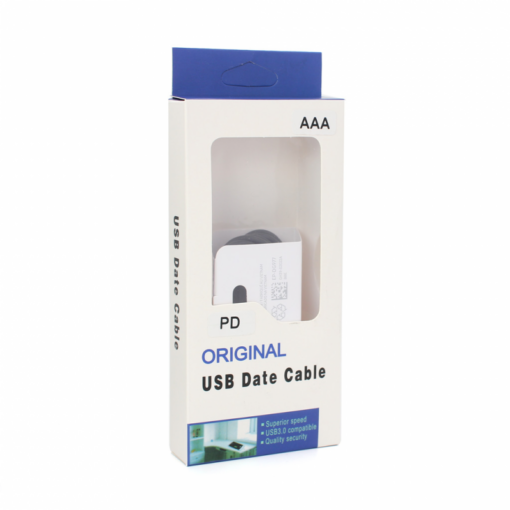 Data kabl PD Type C na Type C crni 1m HQ - Image 2