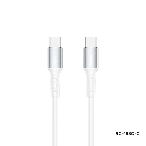 Data kabl REMAX Chaining Series II PD 65W Fast Charging RC-198 Type C na Type C beli