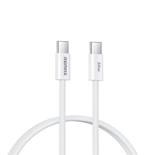 Data kabl REMAX Chelectricy Series 30W PD Fast Charging RC-C010 Type C na Type C beli - Image 2