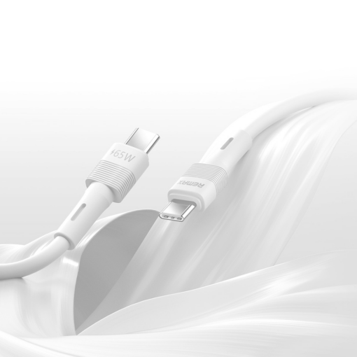 Data kabl REMAX Leya Series PD 65W Fast Charging RC-C091 Type C na Type C beli - Image 2