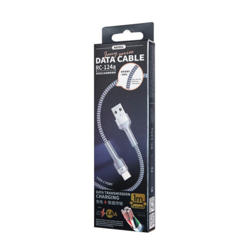 Data kabl REMAX RC-124a 2.4A Type C sivi - Image 3