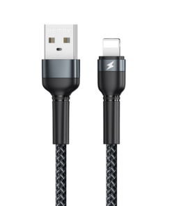 Data kabl REMAX RC-124i  2.4A iPhone lightning crni