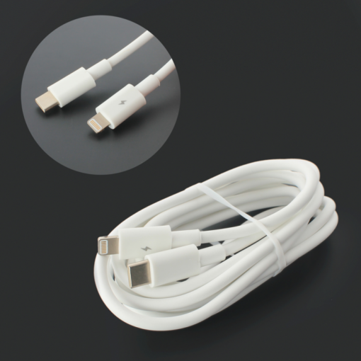 Data kabl REMAX RC-183 PD 20W Type C na iPhone lightning 2m beli - Image 2