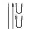 Data kabl REMAX RCC-168 Lyncharge Series 60w 4-in-1 Zinc Alloy  crni