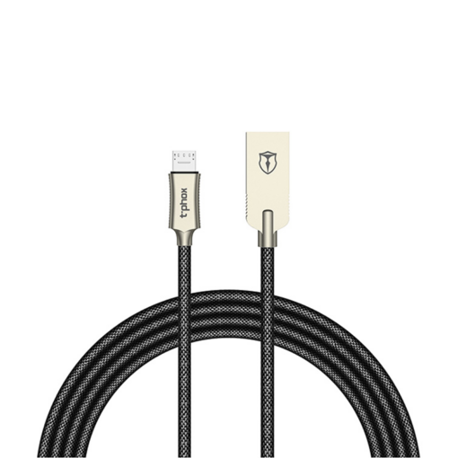 Data kabl T-phox T-L809 Zinc Holly micro USB zlatni 1m - Image 3