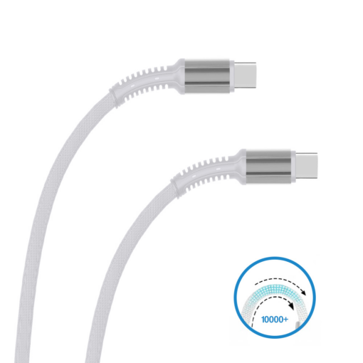 Data kabl Teracell Evolution PD Type C na Type C beli 1m - Image 2