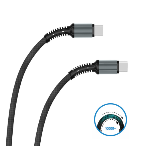 Data kabl Teracell Evolution PD Type C na Type C crni 1m - Image 2