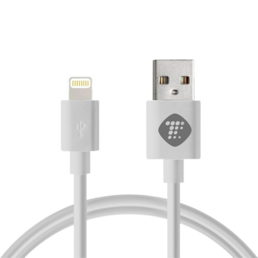 Data kabl Teracell Plus 2.4A za iPhone lightning beli 1.2m - Image 3