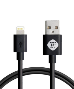 Data kabl Teracell Plus 2.4A za iPhone lightning crni 1.2m