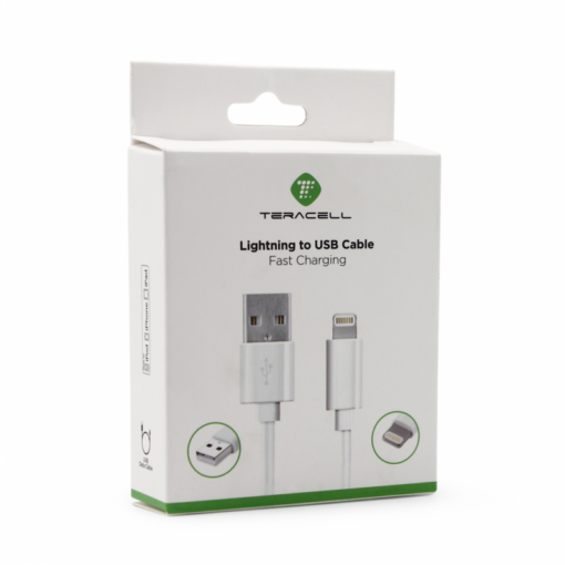 Data kabl Teracell Plus 2.4A za iPhone lightning crni 1.2m - Image 2