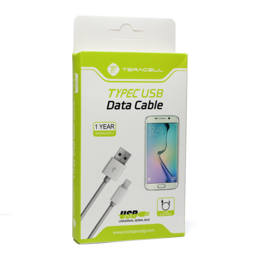 Data kabl Teracell Type C beli 1m - Image 2
