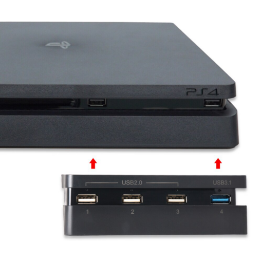 Dobe TP4-821 USB HUB za PS4 Slim konzolu - Image 2