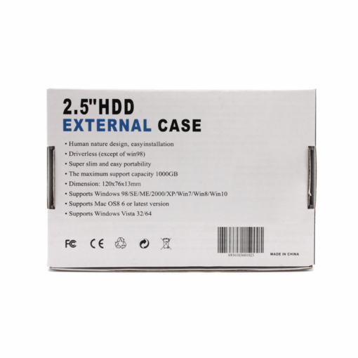 Eksterno kuciste za HDD 2.5" USB 3.0 crno - Image 5