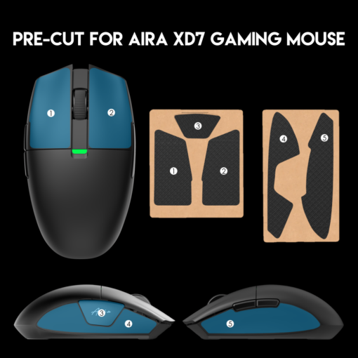 Grip za Mis Wireless Gaming Fantech XD7 Aria - Image 5