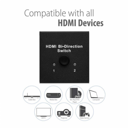 HDMI 2.0 Switch 2 porta 4K - Image 2