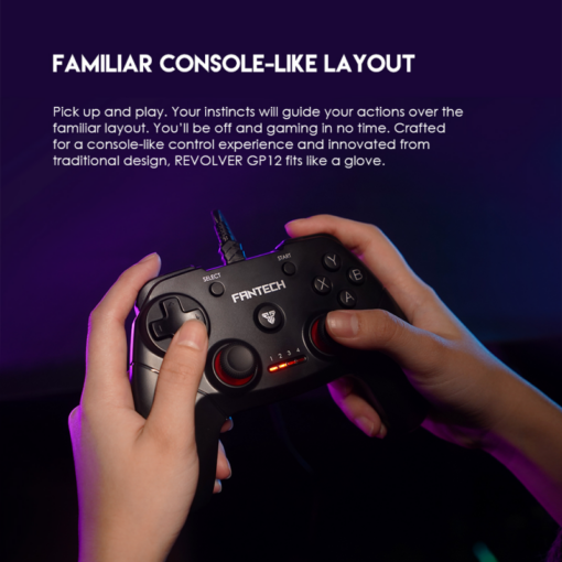 Joypad Fantech GP12 Revolver crni - Image 5