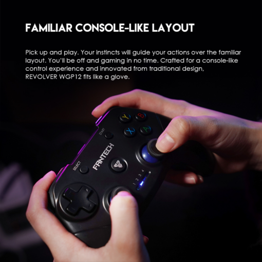 Joypad wireless Fantech WGP12 Revolver crni - Image 5
