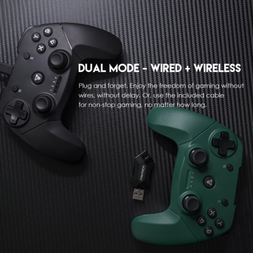 Joypad wireless Fantech WGP12 Revolver II zeleni - Image 2