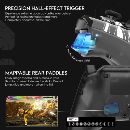 Joypad wireless Fantech WGP15 EOS PRO multiplatform RGB crni - Image 5