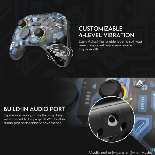 Joypad wireless Fantech WGP15 EOS PRO multiplatform RGB plavi - Image 3
