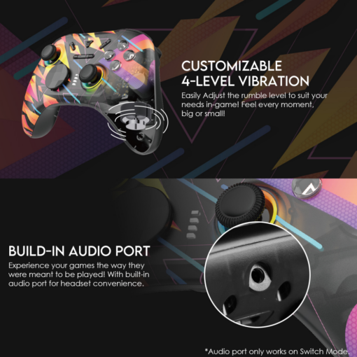 Joypad wireless Fantech WGP15 EOS PRO multiplatform RGB rainbow - Image 3