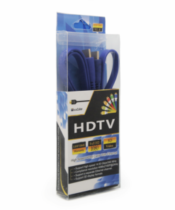 Kabl Flet HDMI na HDMI 1.5m plavi