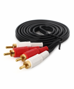 Kabl 2 RCA na 2 RCA bakarni JWD-VIDEO3 1.5m