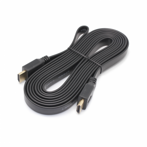Kabl Flet HDMI na HDMI 3m crni - Image 2