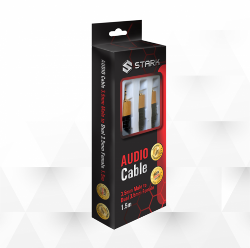 Kabl STARK audio 3.5mm stereo na 2X3.5mm stereo - Image 2
