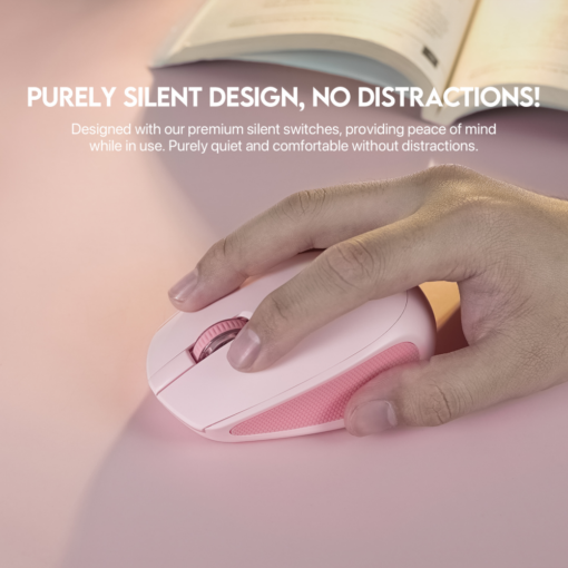 Kancelarijski Wireless mis Fantech W193 roze - Image 3