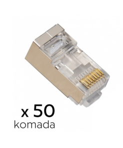 Konektor RJ45 metal CAT 6 8P8C JWD-AD82 50 kom