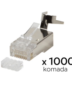 Konektor RJ45 metal CAT 7 1000 kom