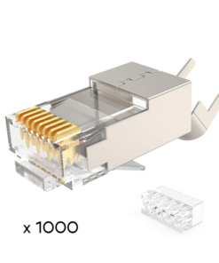Konektor RJ45 metal CAT 7 1000 kom (plastic normal)