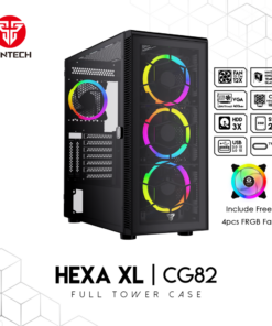 Kuciste Gaming Fantech CG82 Hexa XL crno
