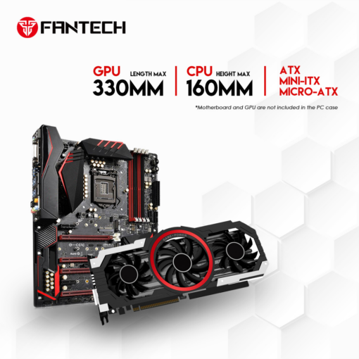 Kuciste Gaming Fantech CG83 Aero 2 belo - Image 2