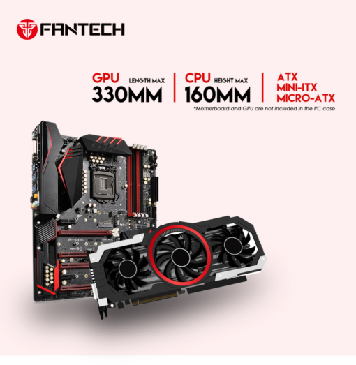 Kuciste Gaming Fantech CG83 Aero 2 Sakura - Image 2