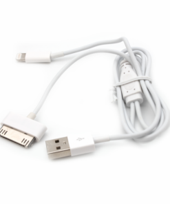 Auto punjac sa kablom za iPhone 4/ iPhone5 beli