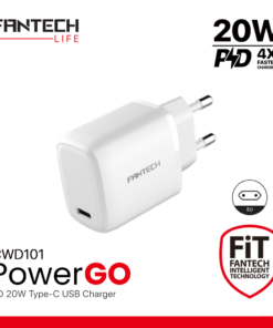 Kucni punjac Fantech PowerGO CWD101 PD 20W beli