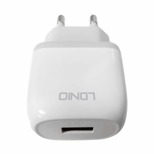Kucni punjac LDNIO A1209Q QC3.0, 18W sa Type C kablom beli - Image 2