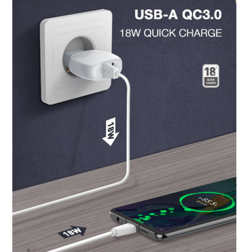 Kucni punjac LDNIO A2313Q PD + QC3.0 sa Type C kablom - Image 4