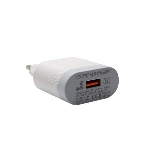Kucni punjac LDNIO A303Q QC 3.0 5V 3A 18W iphone beli - Image 3