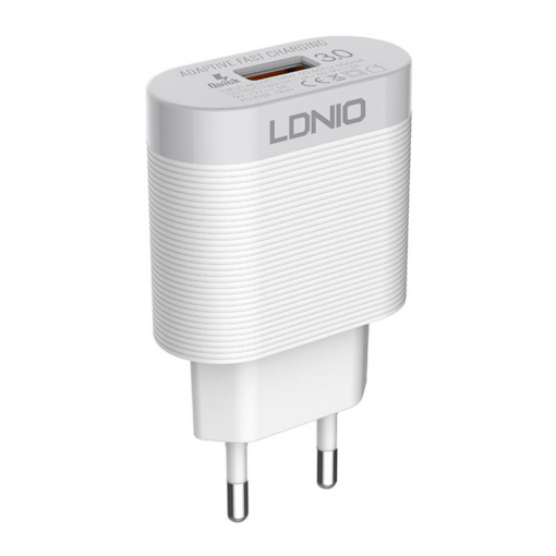 Kucni punjac LDNIO A303Q QC 3.0 5V 3A 18W Type C beli - Image 2