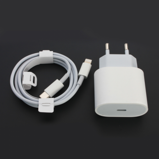 Kucni punjac PD Fast charger 20W 3A za iPhone 11/12 sa PD lightning kablom HQ CE beli - Image 2