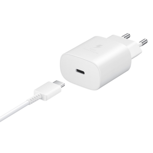 Kucni punjac PD Fast charger 25W 3A PPS za Samsung HQ sa PD Type C kablom CE beli - Image 2