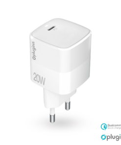 Kucni punjac Pluginn PI-D61S, PD3.0, PPS, 20W beli CE