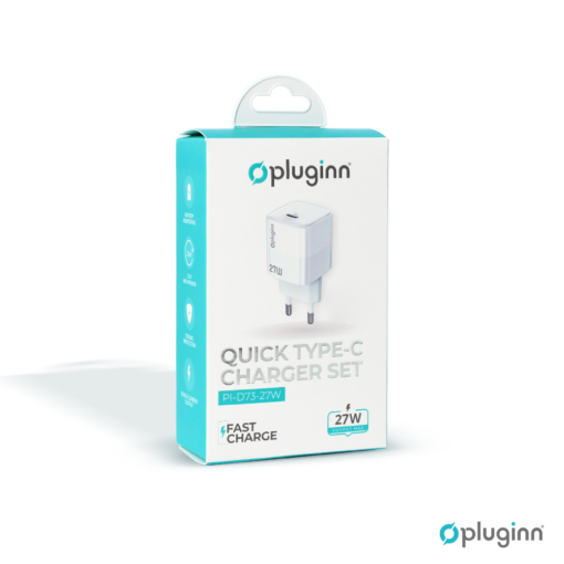Kucni punjac Pluginn PI-D73-27w, PD 3.0, PPS, 27W beli CE - Image 2