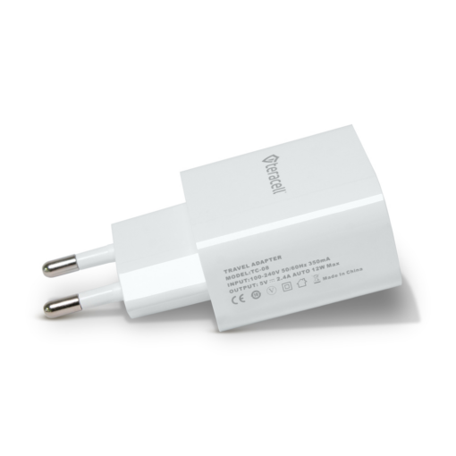 Kucni punjac Teracell Evolution TC-08 5V 2.4A 12W sa Type c kablom beli CE - Image 4