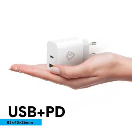 Kucni punjac Teracell Evolution TC-15GP, QC 3.0, PD 3.0, 20W beli CE - Image 3